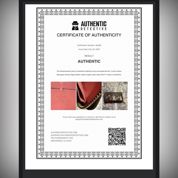 💎 LOUIS VUITTON illustre Monogram Zippy Wallet w/COA Full Inclusion - Picture 5 of 13